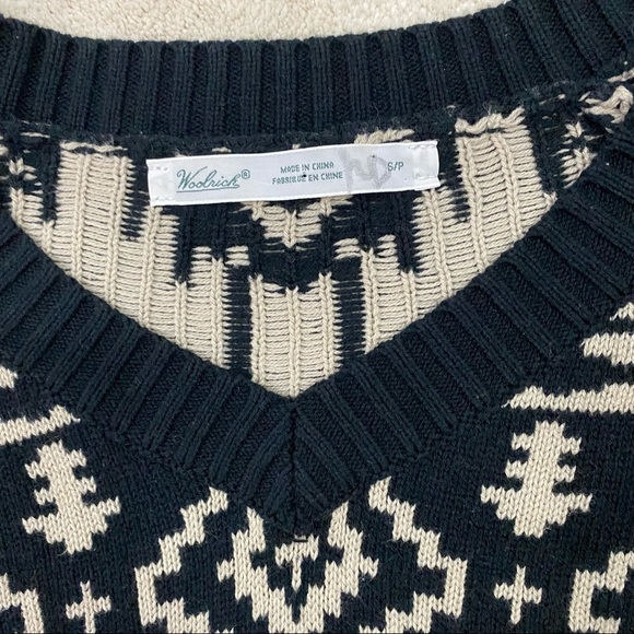 Woolrich Women Dew Berry Sweater Dress Blanket Aztec Print Size Small - Picture 7 of 11